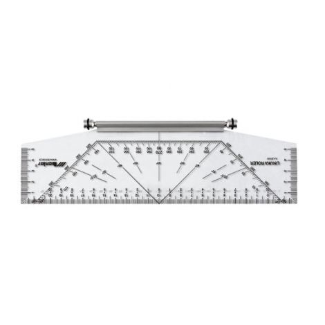 Linijka Leniar Roler plastikowa 25cm